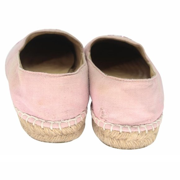 Chanel Espadrille 39 Velvet Fabric Cc Sequin Cap-toe Flats CC-S0207P-C025 - Picture 9 of 12